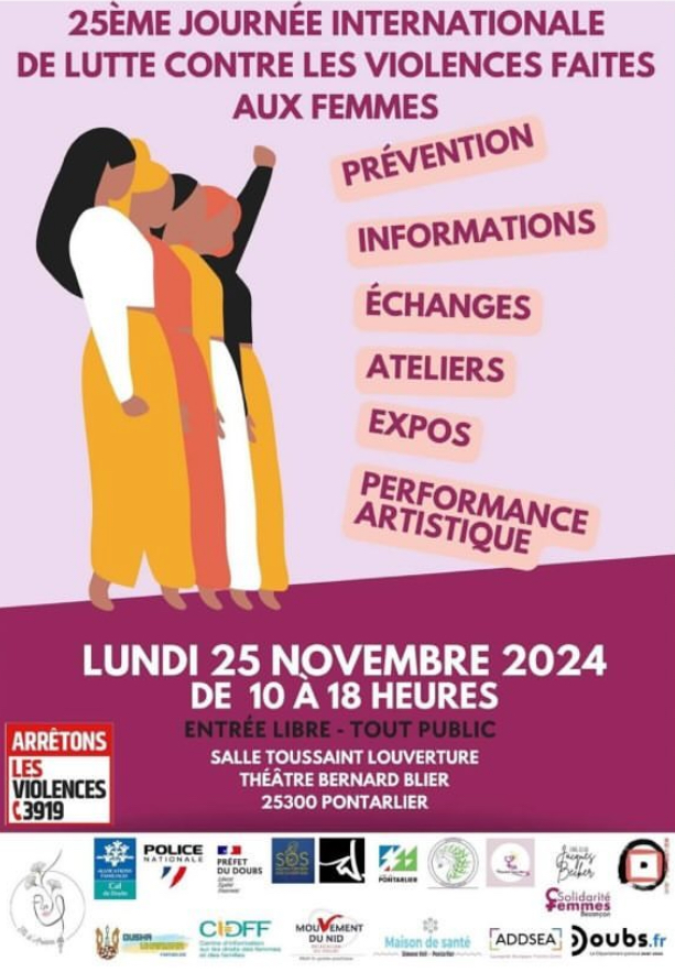 25e journée internationale de lutte contre les violences faites aux femmes